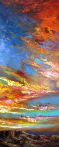 Mogollon Rim Glow by Cyndy Carstens