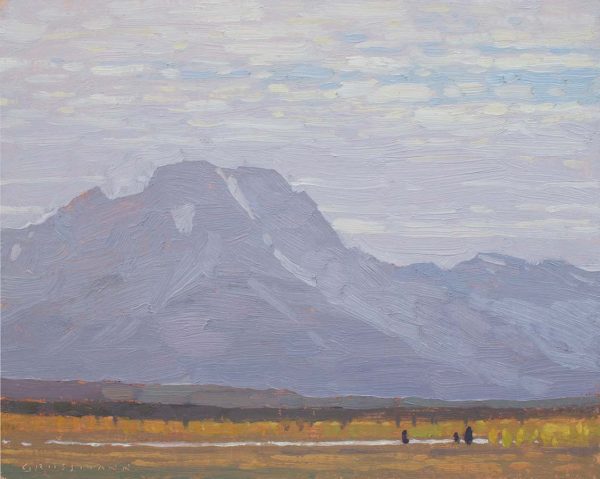Mount Moran in September by David Grossmann