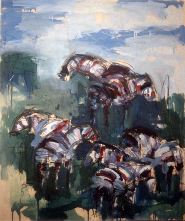 Necco Zebra Dr #15, 1990 by Theodore Waddell