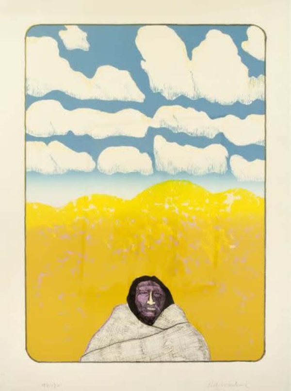 New Mexico, #65/120, 1974 by Fritz Scholder