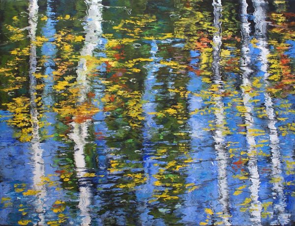 Oak Creek Raindrops #2 by James Pringle Cook