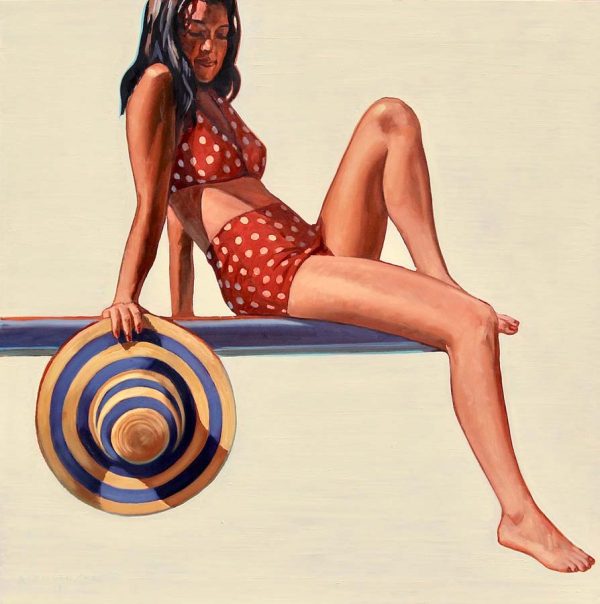 Red Polka-Dot Suit by Dennis Ziemienski