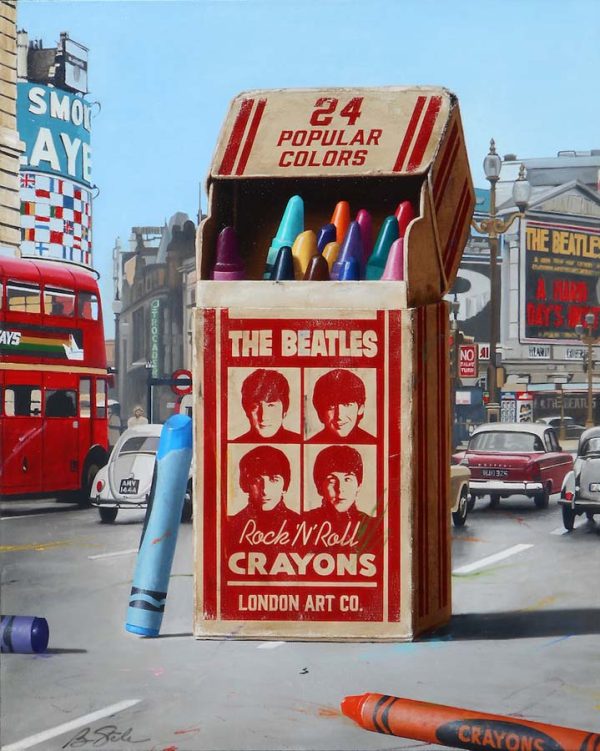 Rock and Roll Crayons by Ben Steele