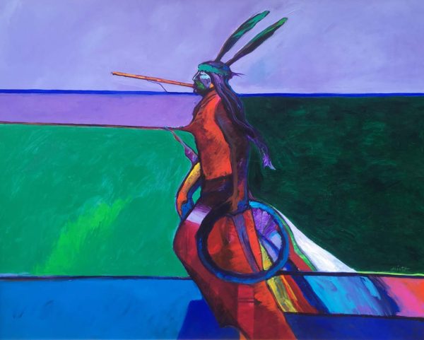 Sioux Sun Dancer by John Nieto