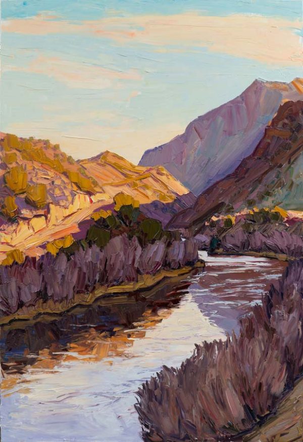 Sunrise Reflected- Rio Grande by Jivan Lee