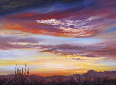 Sunset Desert Dreams by Cyndy Carstens