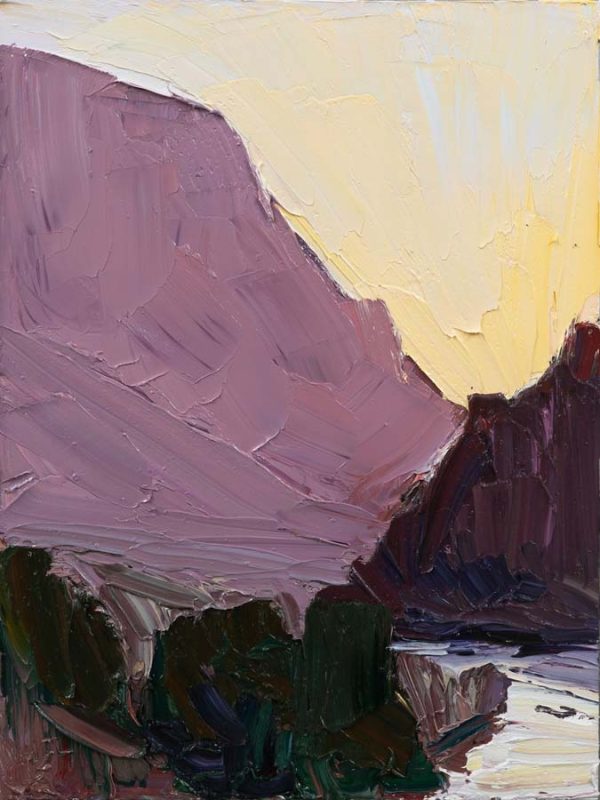Sunset Ridgeline #2 by Jivan Lee
