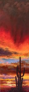 Sunset Virga Serenade by Cyndy Carstens
