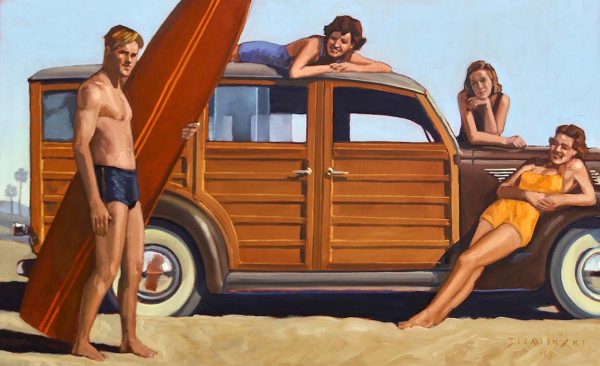 Surfing Lessons by Dennis Ziemienski