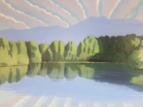 Swan Pond Clouds by Travis Walker