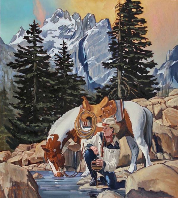 Teton Oasis by Dennis Ziemienski