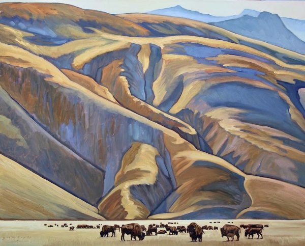 The End of the Prairie by Dennis Ziemienski