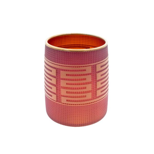 Tlingit Berry Basket- #B19-109, Cranberry/Cedar by Preston Singletary