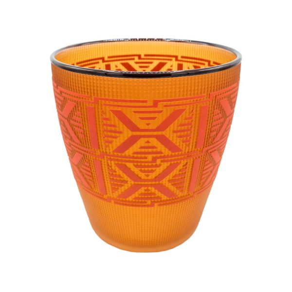 Tlingit Berry Basket- #B20-13 Dark Salmon/Black by Preston Singletary