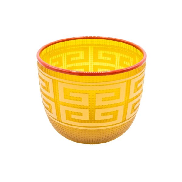 Tlingit Berry Basket- #B20-16 Amber/Orange by Preston Singletary