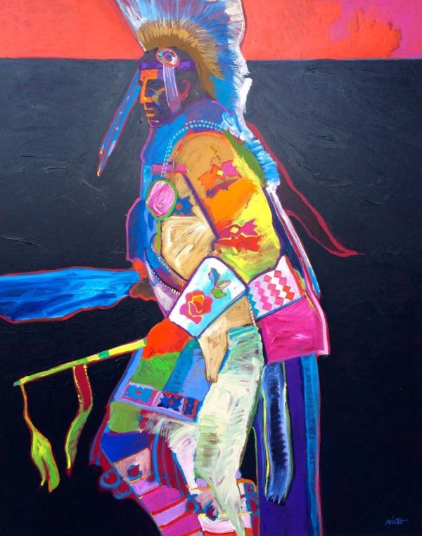 Traditional Dancer, 1990 by John Nieto