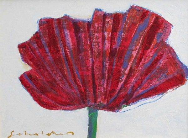 Wild Poppy, 2002 by Fritz Scholder