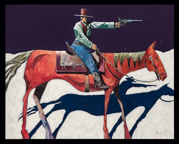Winter, Moonlight, Billy by Thom Ross