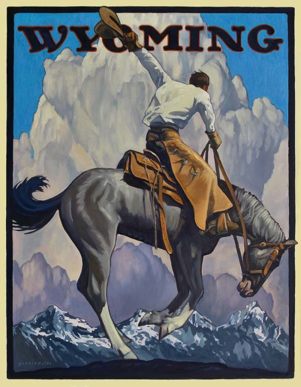 Wyoming by Dennis Ziemienski