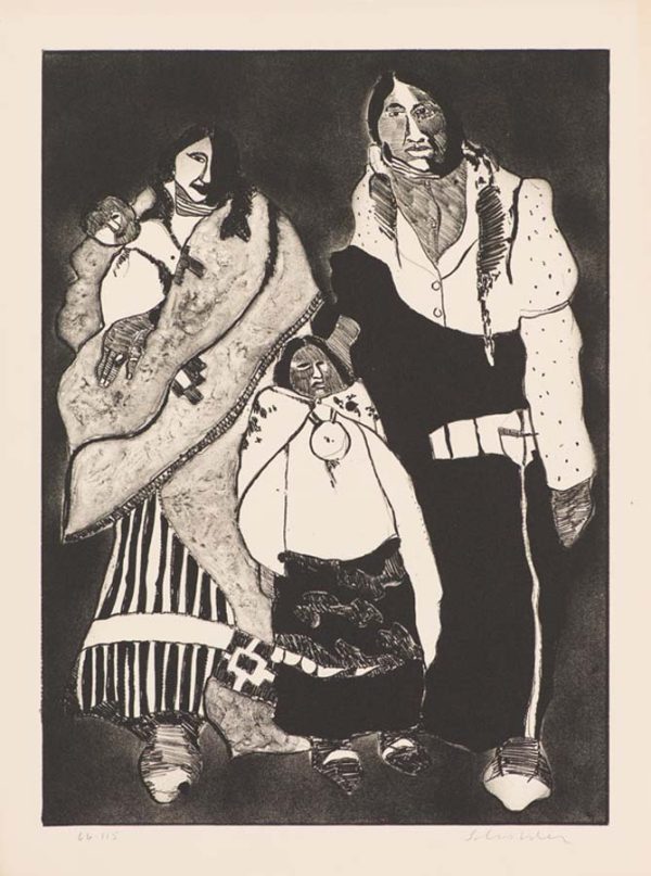 American Family by Fritz Scholder