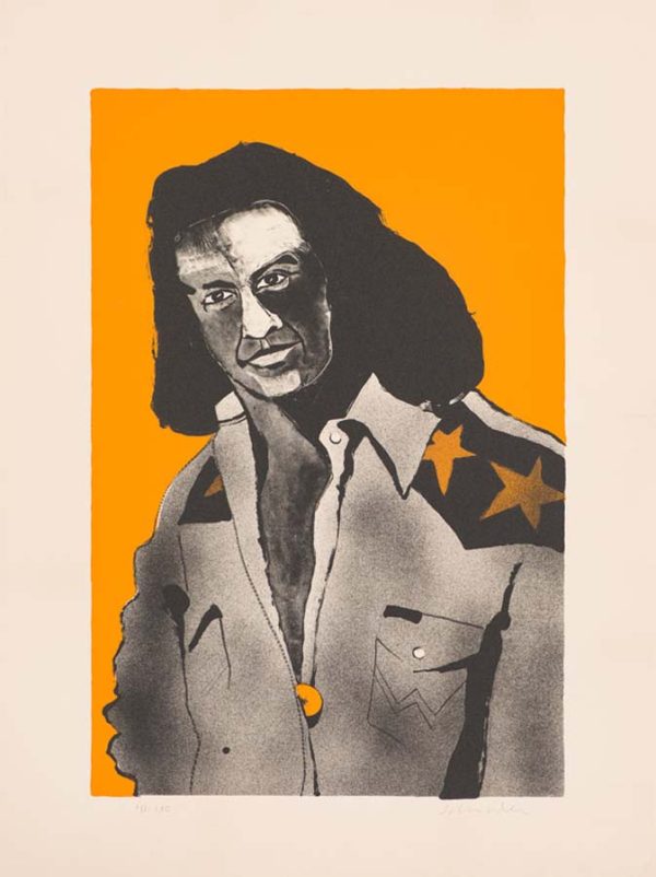 Artist at Forty as a Buffalo by Fritz Scholder