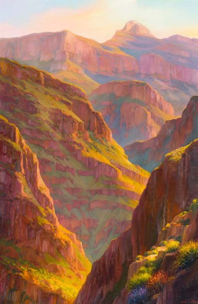Bright Angel Trail by Charles Pabst