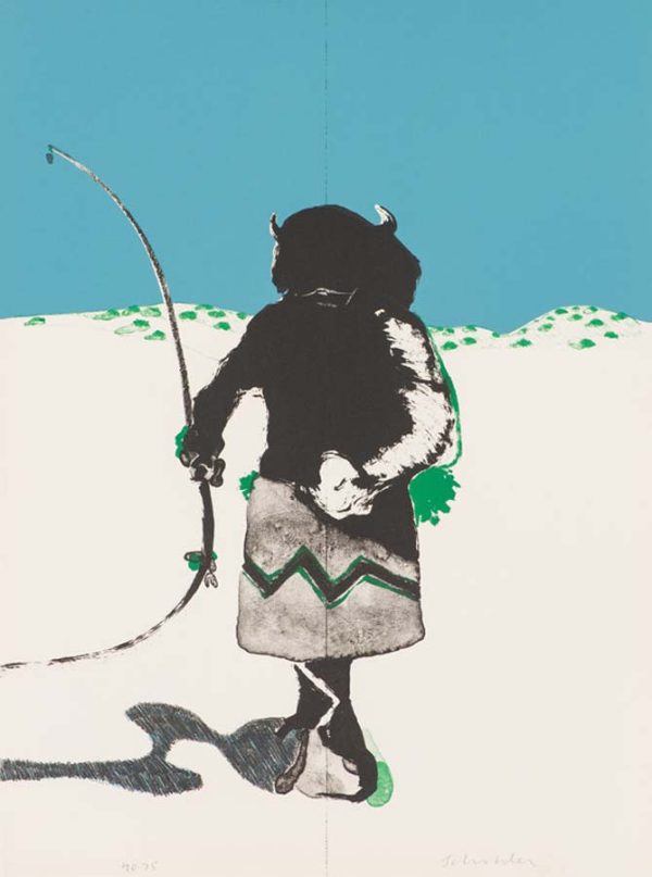 Buffalo Dancer: New Mexico (State I) by Fritz Scholder