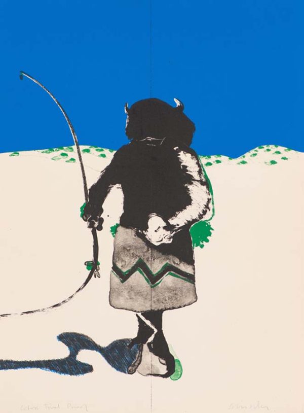 Buffalo Dancer: New Mexico (State II) by Fritz Scholder