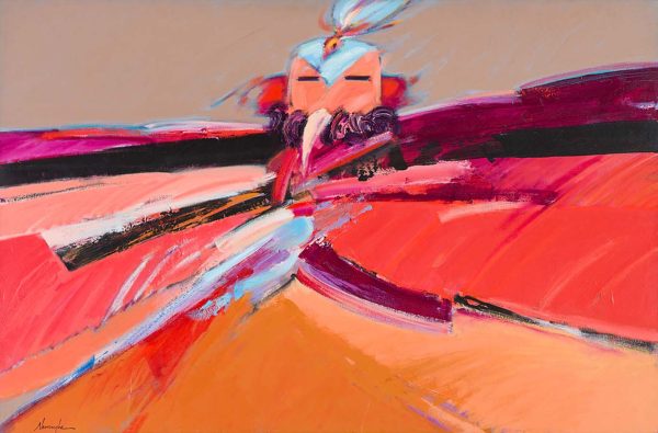 Canyon Wren Kachina by Dan Namingha