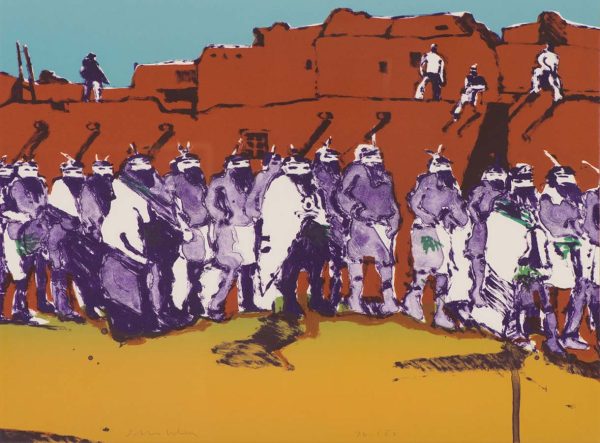 Dancers at Zuni (T: 78-688) by Fritz Scholder