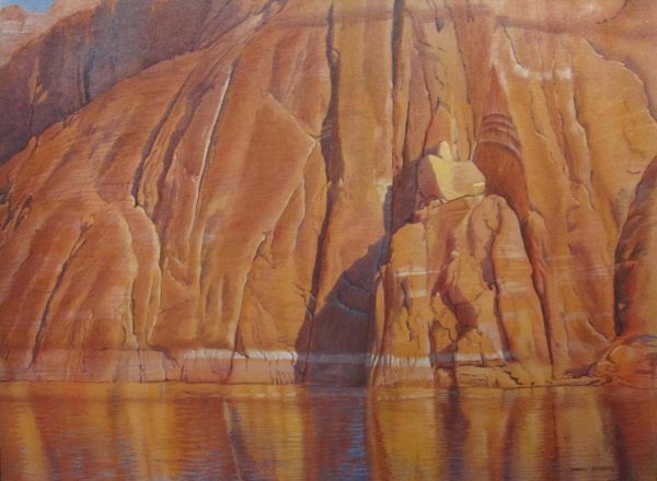Fallen Buttress (Lake Powell) by Merrill Mahaffey