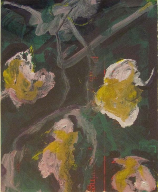 Flowers with Vines by Fritz Scholder