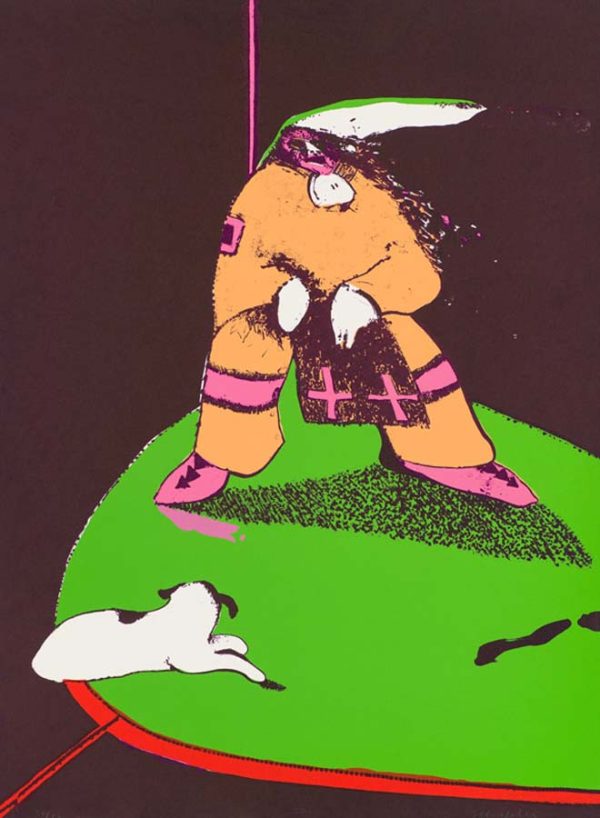 Indian at the Circus (II) by Fritz Scholder