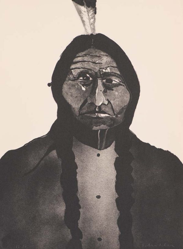 Portrait of an American #2 by Fritz Scholder