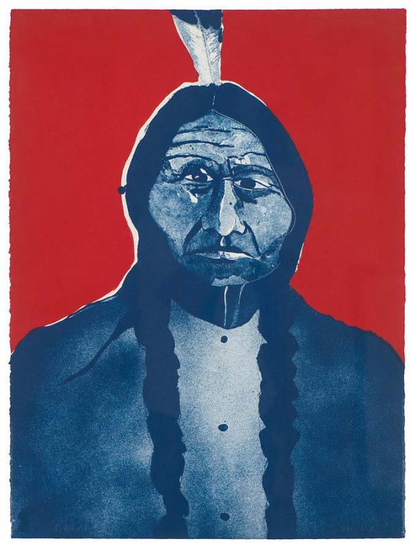 Portrait of an American #2 (First State) by Fritz Scholder