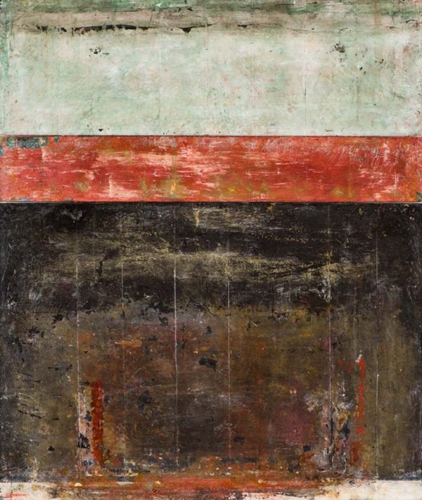 Scavi LII (triptych) by Marcia Myers