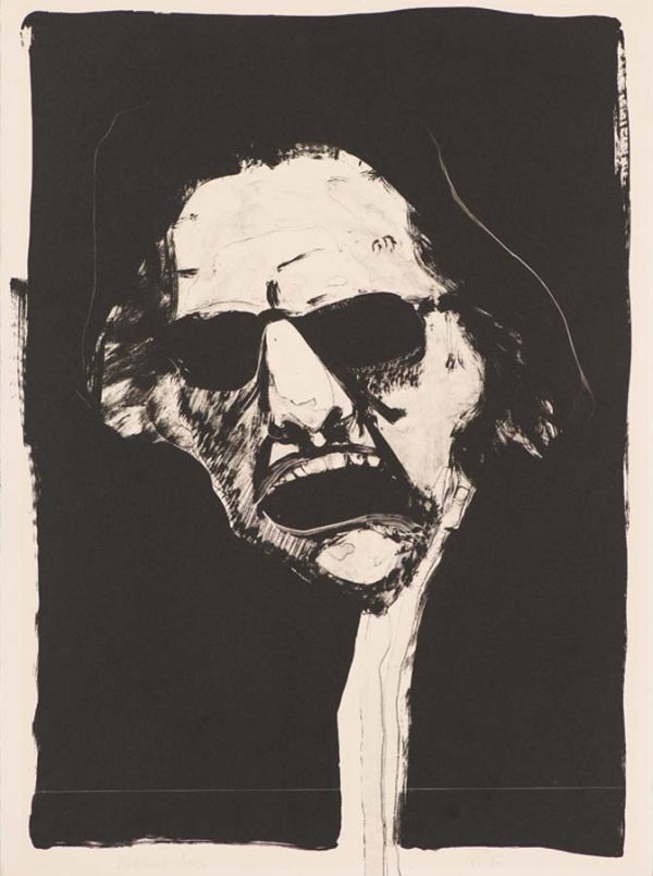 Screaming Artist by Fritz Scholder