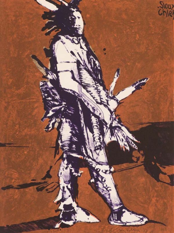 Sioux Chief by Fritz Scholder