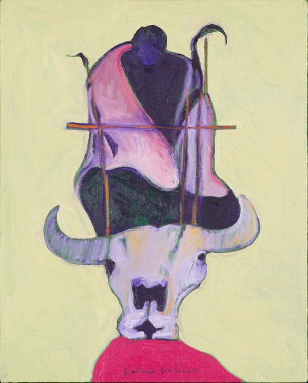 Study: White Buffalo by Fritz Scholder