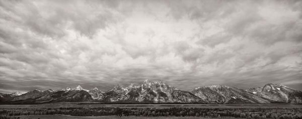 The Tetons, Wyoming by Jay Dusard