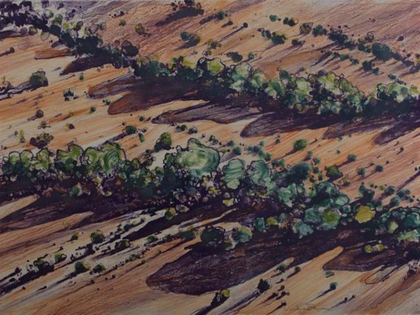 Untitled Landscape by Woodward Payne