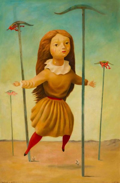 Untitled (Portrait of a Girl) by Philip Campbell Curtis