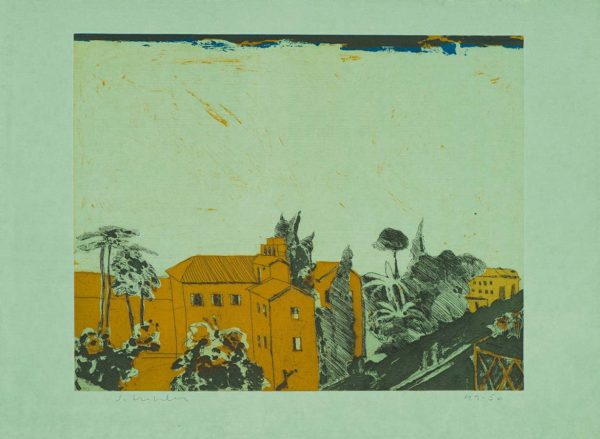 View from My Window in Roma by Fritz Scholder